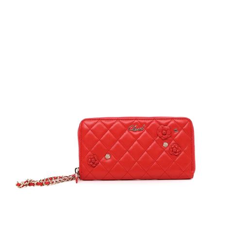 chanel porte feuille rouge|chanel handbags uk.